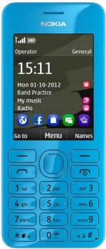 Nokia 206 Cyan Nokia 206 Cyan